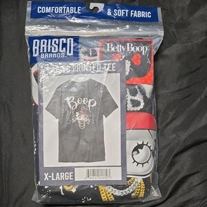 Betty Boop Black Graphic Tee